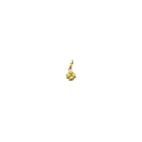 Charm Damiata Gioielli Child in Yellow Gold 28/102-D199 - 28/102-D199